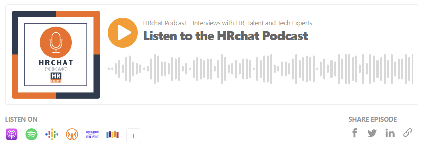 Listen to the HRchat Podcast