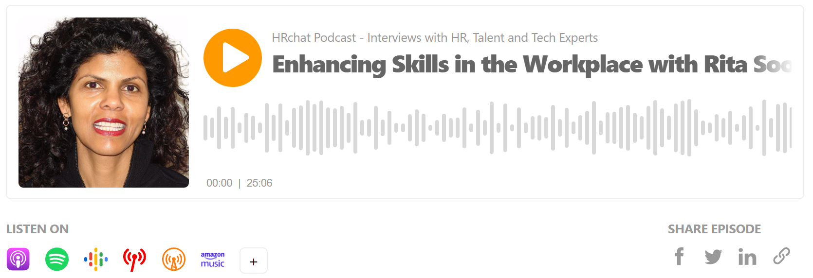 Enhancing Skills in the Workplace with Rita Sookrit, Hemsley Fraser
