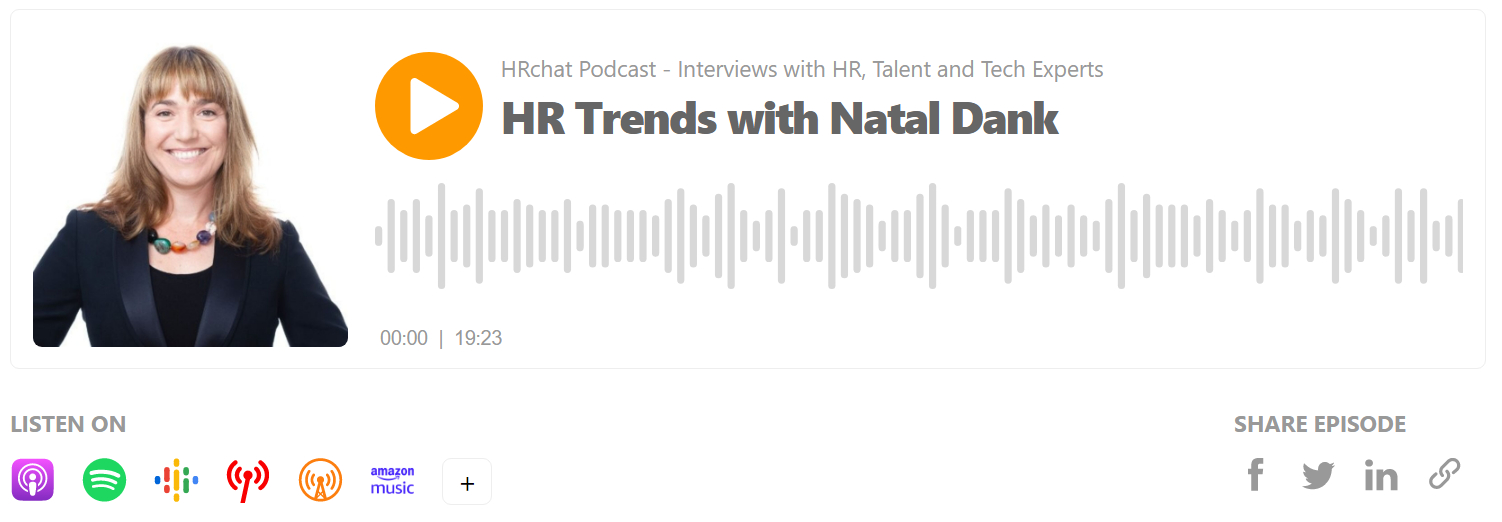 Natal Dank on HRchat Podcast