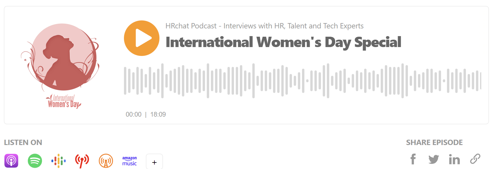 international womens day HRchat podcast