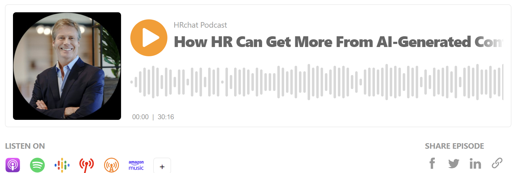 HRchat Podcast with Graham Glass
